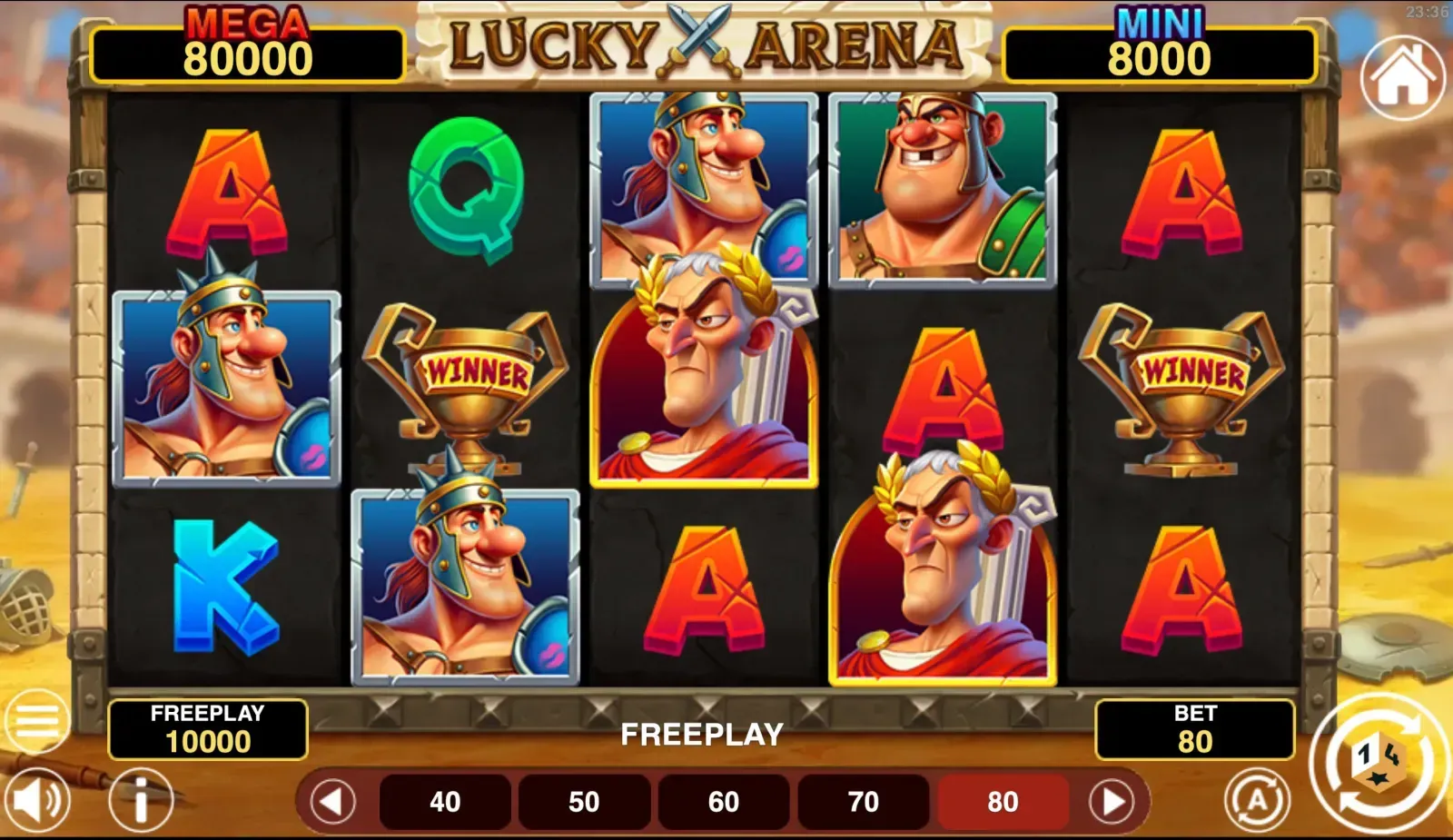 Lucky Arena: Hold and win